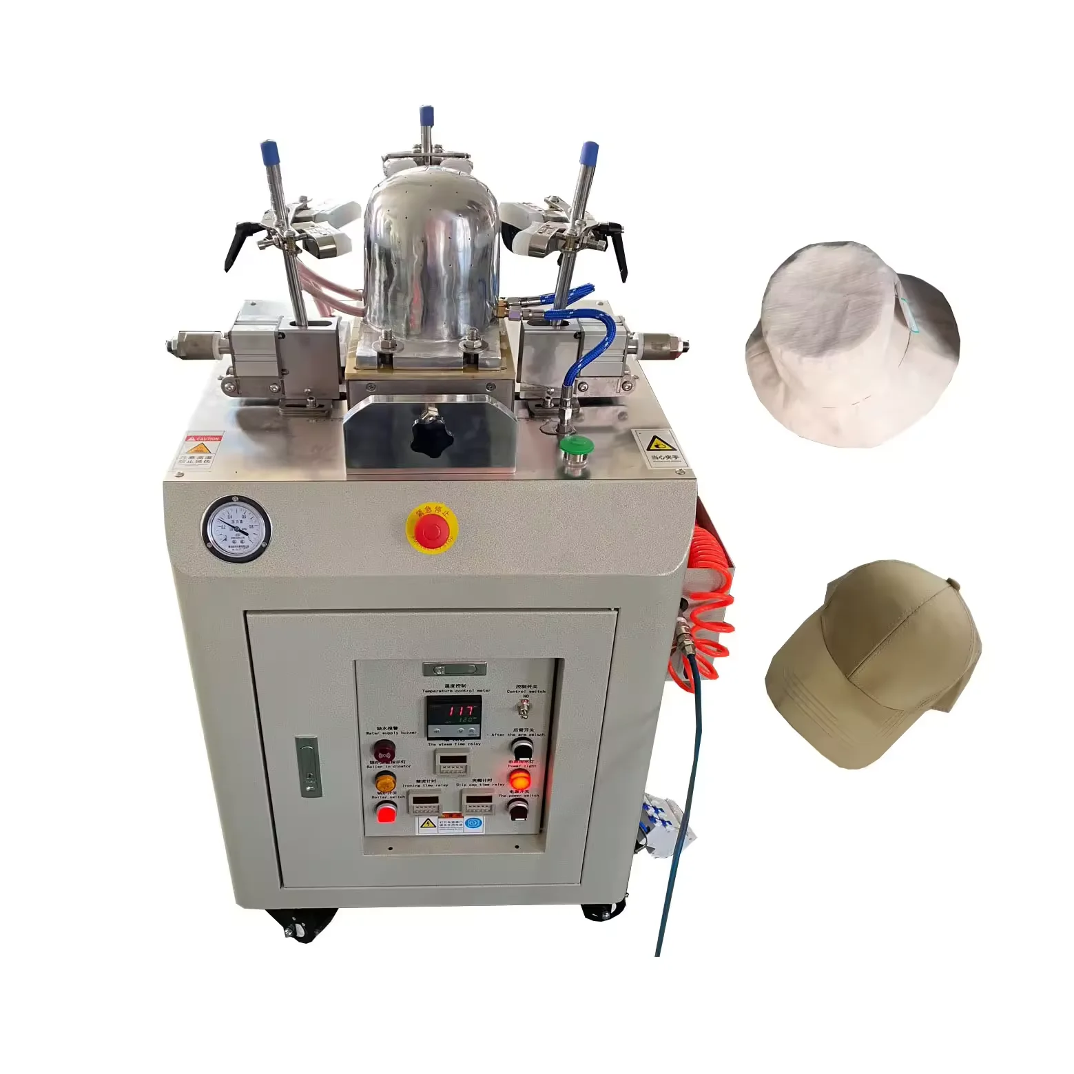 

Multi Functional Automation Industrial Baseball Hat Machine Hat Cap Ironing Machine Cap Compression Molding Machine