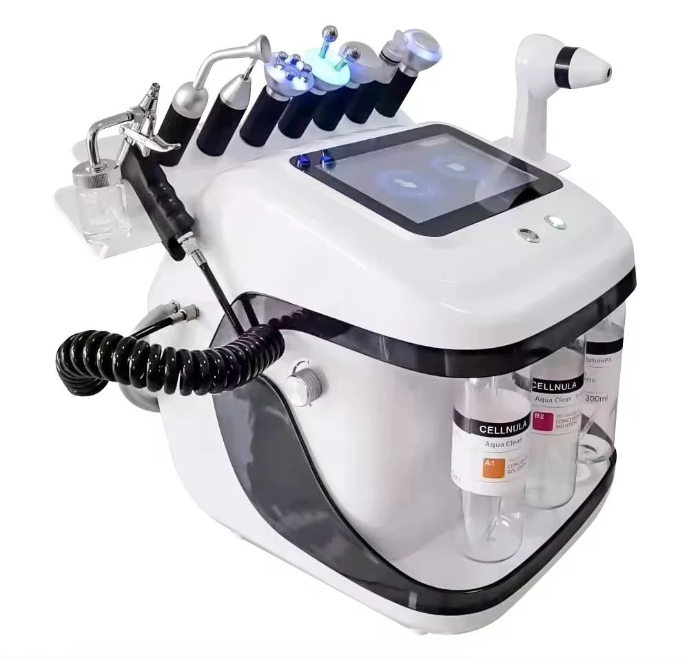 9 In 1 Professional Skin Tightening Face Cleaning Skin Test Face Beauty Machine