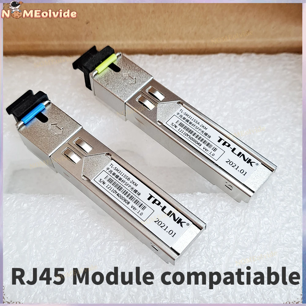 Brand new TP-LINK TL-SM311SSA 2.5G SFP 2.5G/1Gbps T(X) RJ45 Module compatiable to Switch SFP Port to 2500M Electric T(X) Port