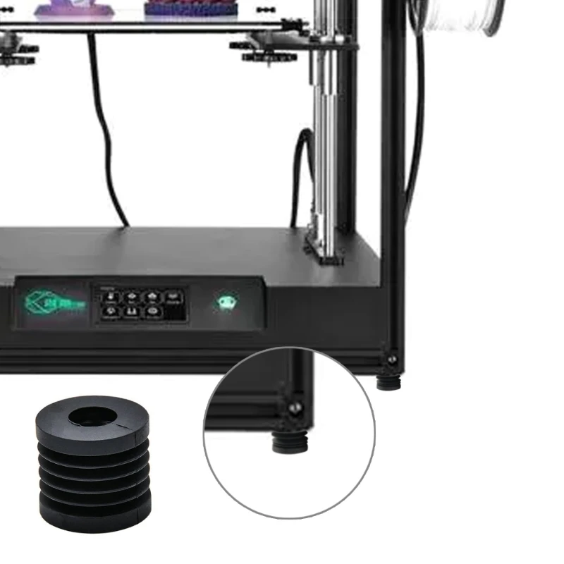 1/4/8 Pezzi Stampante 3D Piede Ammortizzante Piedini In Gomma per Bambu Lab Serie e P1P Pastiglie Anti Piedi Pad Universale
