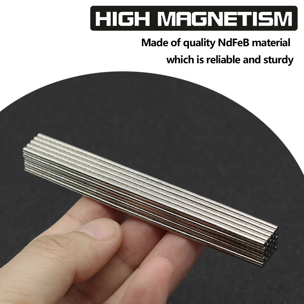 20~2000Pcs 2mm x 2mm N35 NdFeB Round Magnet Super Powerful Neodymium Magnets Strong Permanent Magnetic imanes Disc 2x2