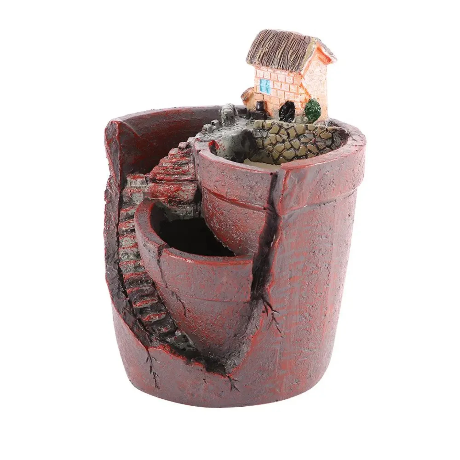 

1pc Office Decor House Green Plants Bonsai Pot Succulent Flower Basket Sky Garden Planter