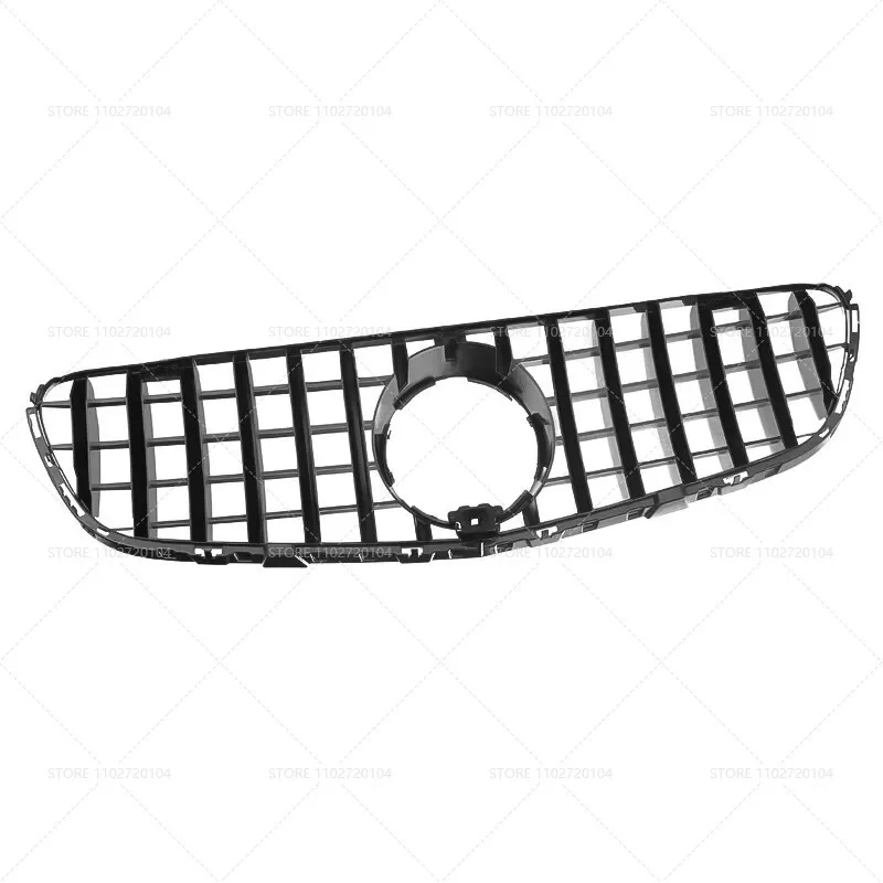 for 2016-2019 2020-2024 X253 GLC-Class Mercedes Benz GLC350 GLC300 GLC250 GLC43 GT Upper Bumper Hood Mesh Front Grill Grille