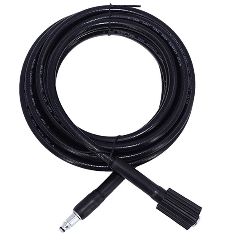 Newhigh Pressure Washer Replacement Hose 15Mm PVC Pipe For High Pressure Washer 15M Stainless Steel Outlet Pipe