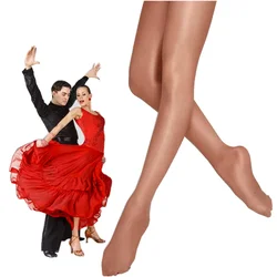 Discotecas Primavera Verano perla brillante reflectante Flash calcetines latinos medias pantimedias Anti-gancho escenario danza medias brillantes