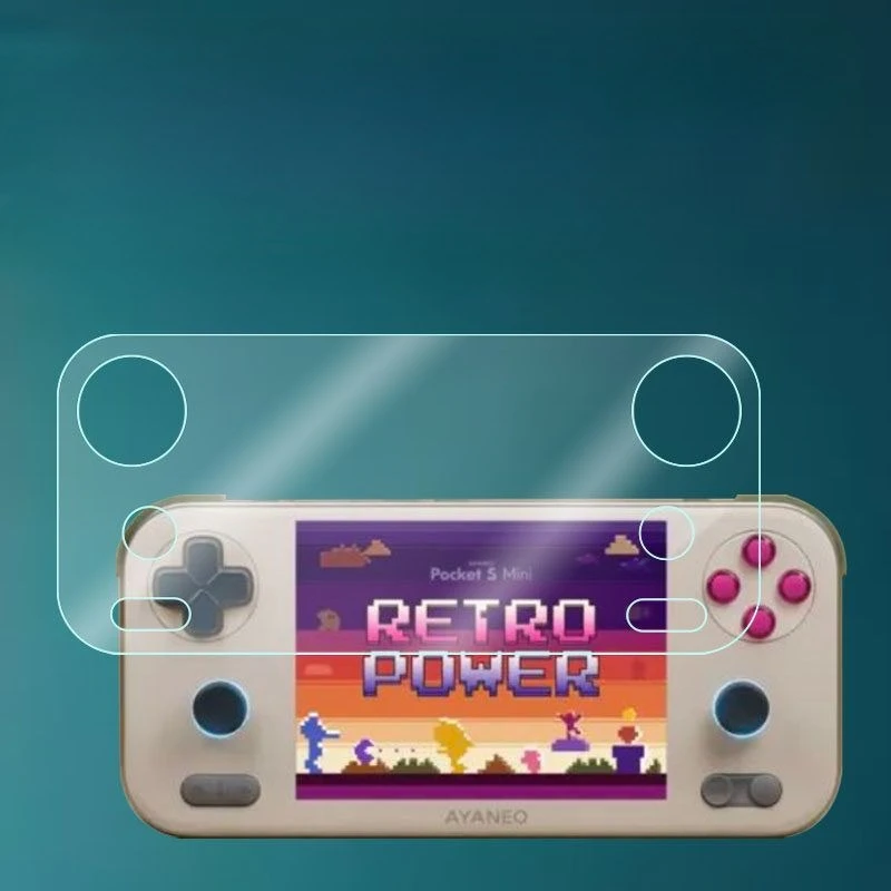 

For AYANEO Pocket S Mini Gaming Handheld Game Machine Screen Protectors for AYANEO Pocket SMini Protective PET Soft Film Cover