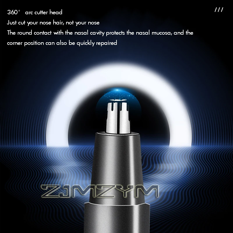 آلة حلاقة شعر الأنف الكهربائية المحمولة ، آلة إزالة الشعر اللاسلكية ، برو يو إس بي قابلة لإعادة الشحن ، الرجال والنساء