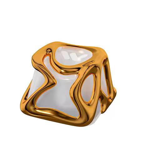 1pc Gold Metal Texture Hollowed-out Keycaps For Mechanical Keyboard Cherry MX Switch DIY Custom Key Cap Keycap Artisan