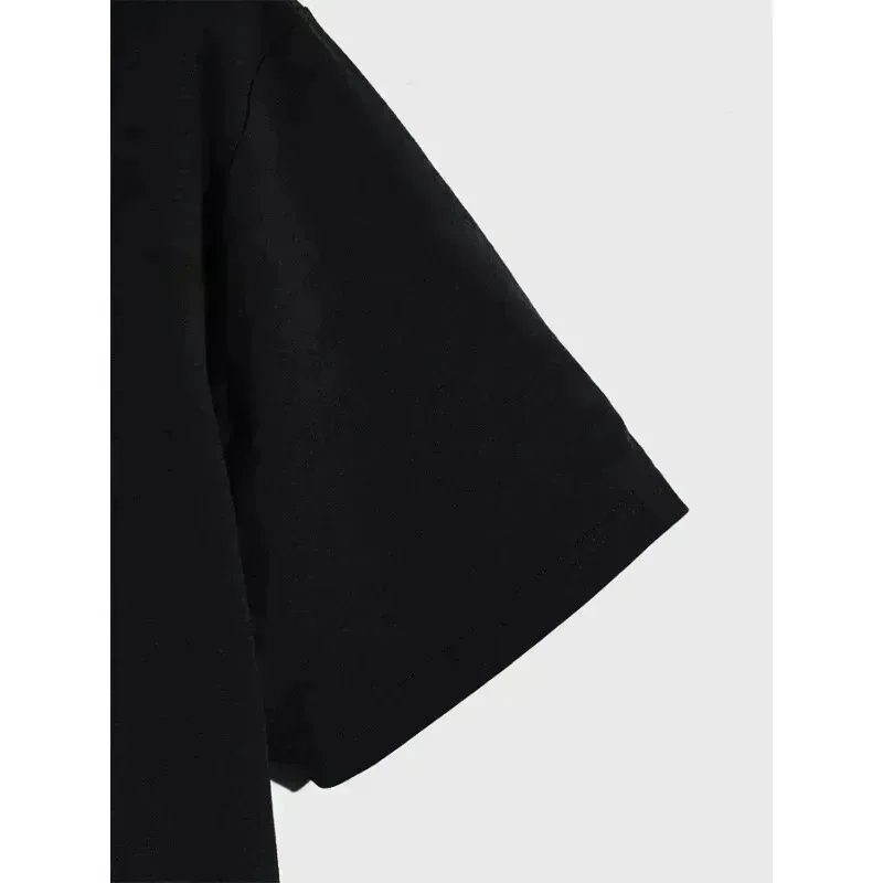 2025 Paleface السويسرية-اليتيم الطرفية نمط الطباعة الصيف الفاخرة العلامة التجارية القطن الرجال والنساء تي شيرت قصير الأكمام