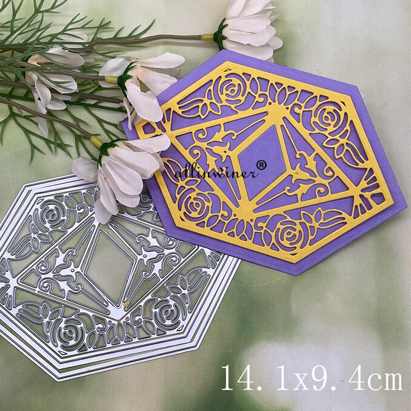 Various lace frame series Metal Cutting Dies Stencils For DIY Scrapbooking Decorative Embossing Handcraft Die Cutting Template