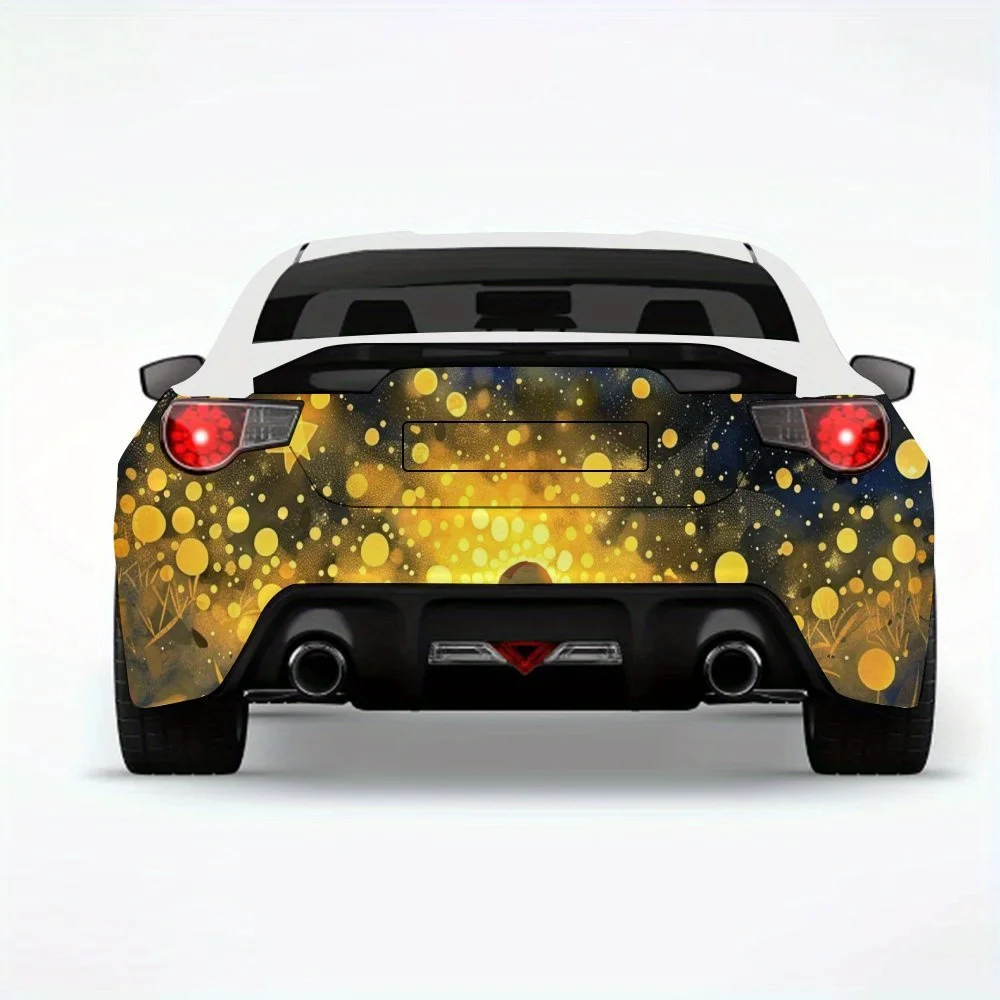 

Звезда - литая ночь с детской автомобильной наклейкойВиниловая наклейка на заднюю часть автомобиля, водонепроницаемые самоклеящиеся виниловые наклейки для хвоста и удара автомобиля