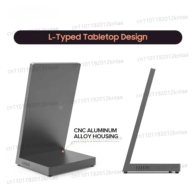 Table Top Advertising Display Portable Touch Monitor Hotel Check-In Kiosk Self-Service Touch Kiosk