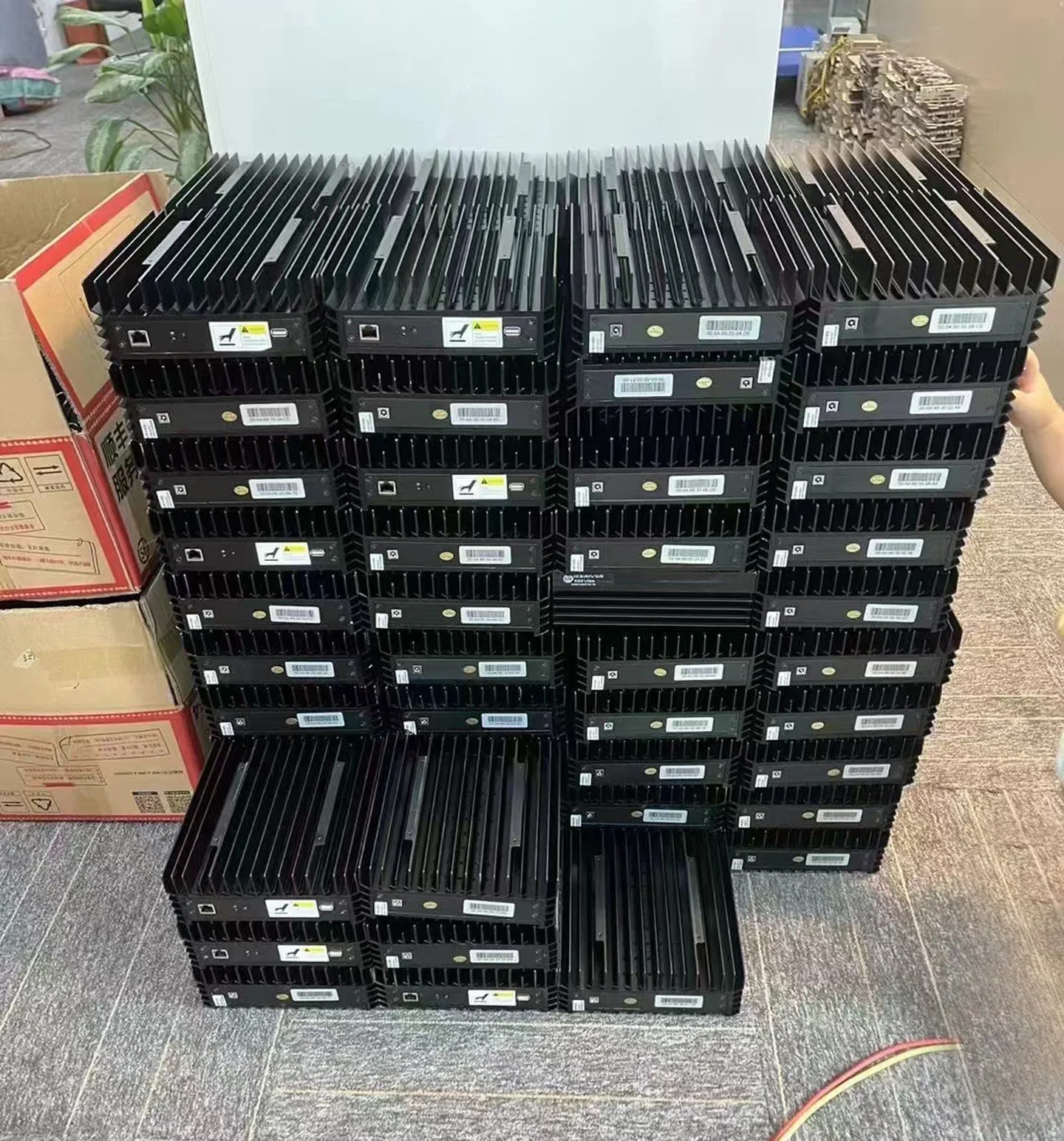 USED KS0 Ultra 95% Brand New 400Gh Kaspa Miner KS0Ultra Asic Miner Crypto Mining Machine,Free Shipping