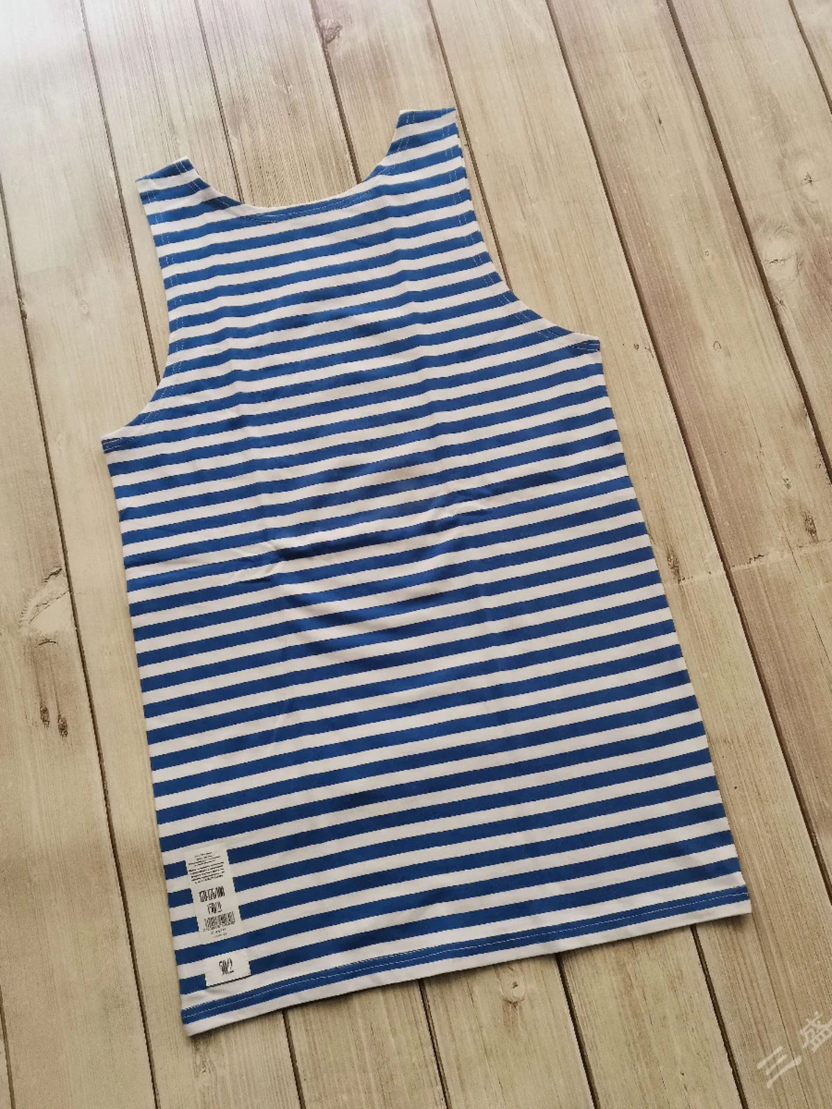 Russian Sea Vest Light Blue Cotton Base Shirt