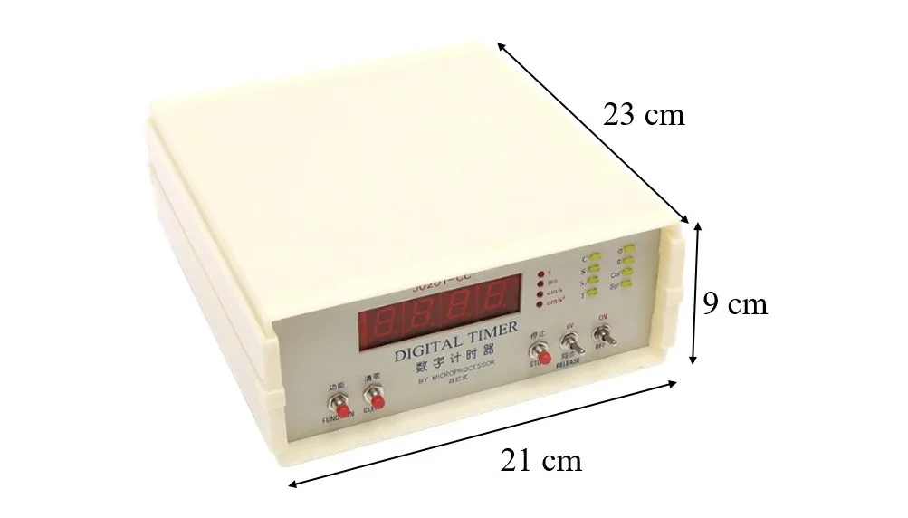 Digital Timer Demonstration Instrument Physics Teaching Device