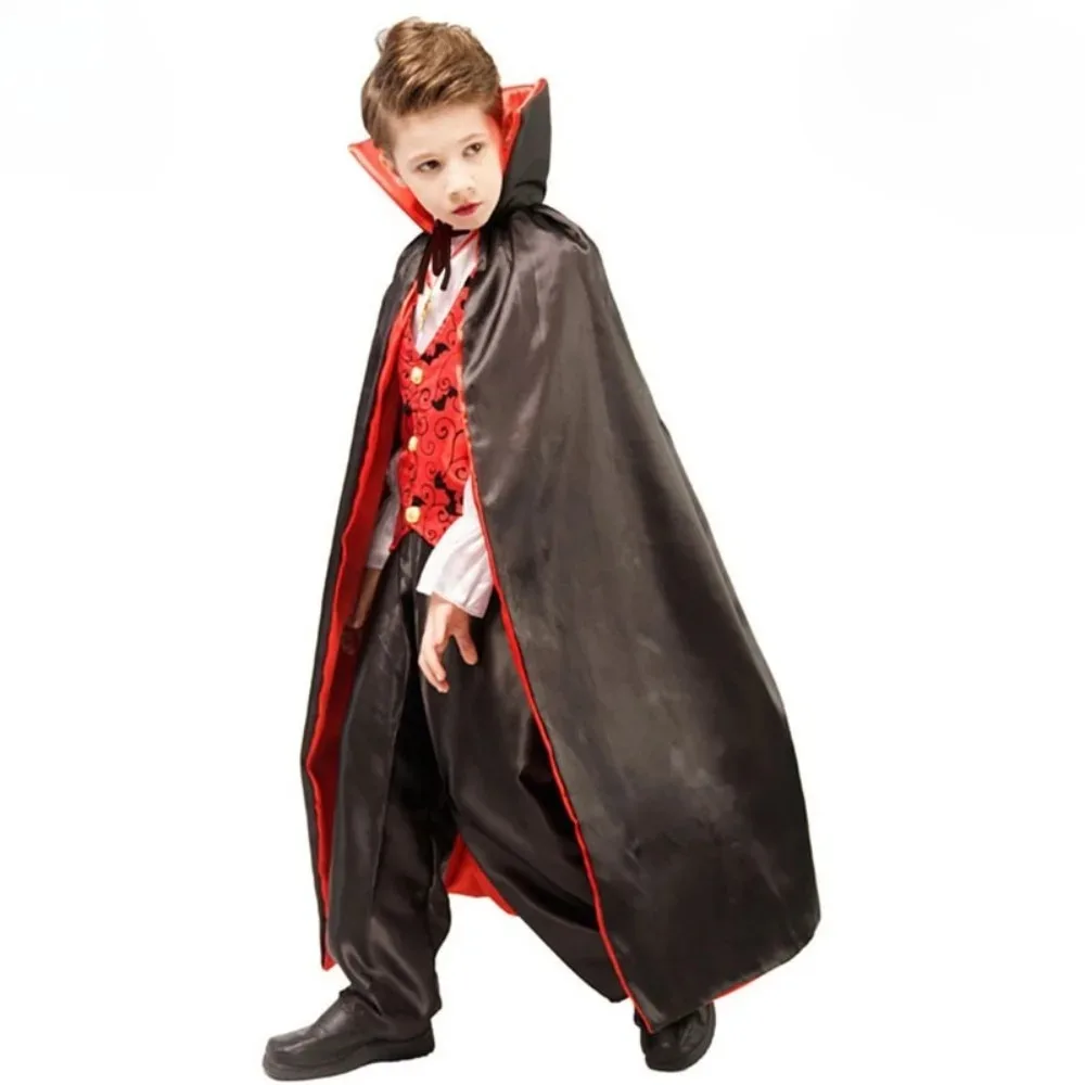 Halloween Horror Stage Costume Performance Costume Vampire Boys Children Costume Masquerade Cosplay Costume