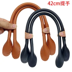 PU Leather Substituição Bag Handle, Cinto de Saco Destacável, DIY Gift Box Handle Strap, Handbag Band, Acessórios, 42cm