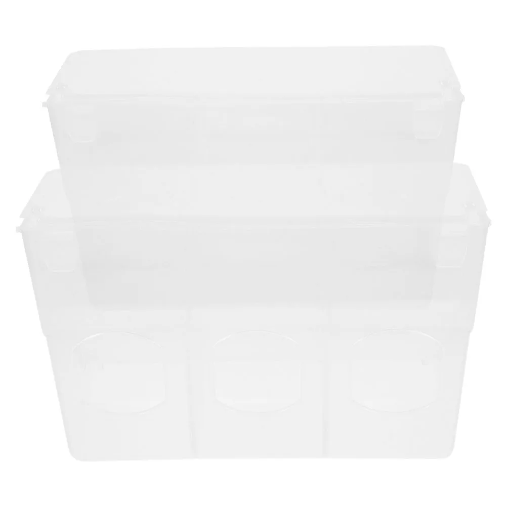 

2Pcs Reusable Bird Feeding Bowl Automatic Food Holder for Parrot Pigeon Finch Quail Cage Clean Easy Install Multi-Function