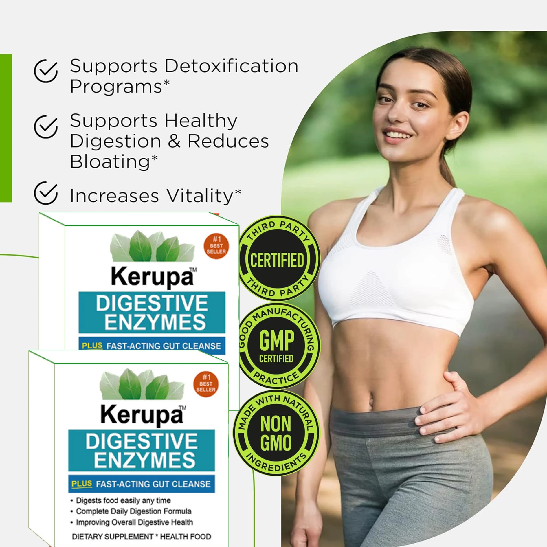 Light metabolic support for effortless body maintenance