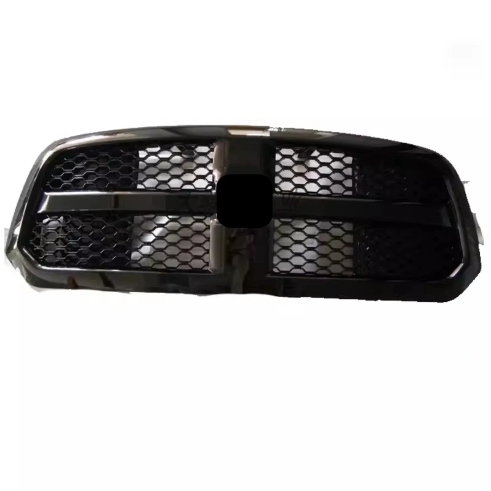 Gloss Black Grill Mask Grid Radiator Grille Assembly For Dodge RAM 1500 2013-2018 Convert Net Auto Accessories