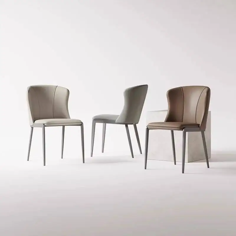 Nordic Moderne Minimalismus Party Rückenlehne Massivholz Esszimmer Stuhl Licht Luxus Hochwertige Originalität Wohnzimmer Möbel