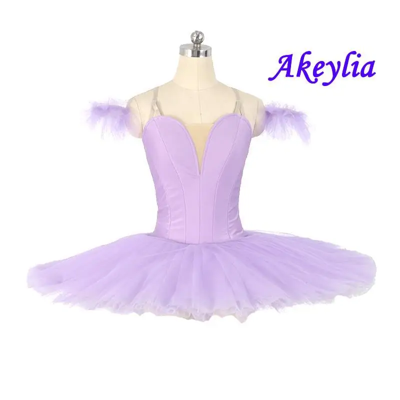 Dark green Professional Ballet Tutu yellow without Decoretion Women emerald Pancake Performance Stage Pancake Ballet Tutu Girl