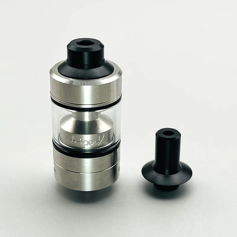 DSX vape ترايبود 2 هيئة الطرق والمواصلات MTL/DL البخاخة 316ss 22 مللي متر 2.8 مللي ملء لفائف واحدة قابلة لإعادة البناء خزان مع 10 قطعة دبابيس الهواء