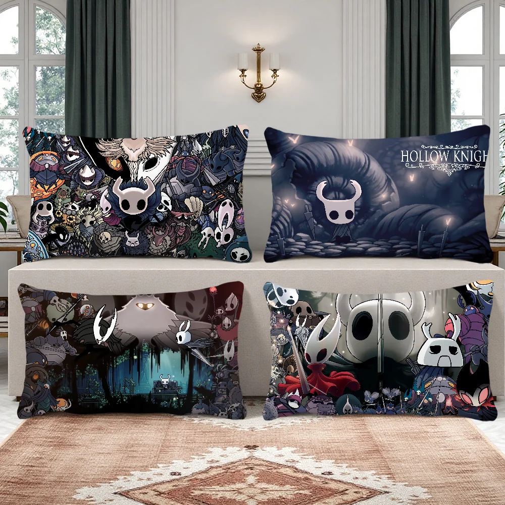 Game Hollow Knight cushion cover Rectangle Pillow Case Printing Bedside Sofa Room Home Decoration Pillowcase