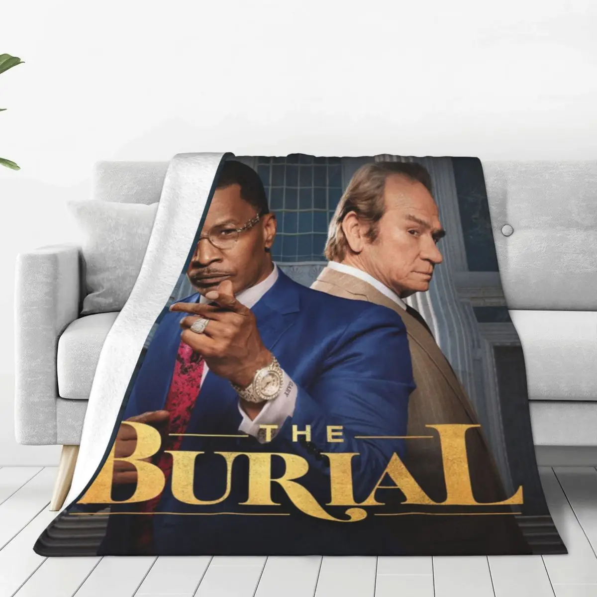 The Burial Flannel Blankets Legal Movie Super Warm Throw Blanket for Couch Chair Airplane Travel  Bedspread Sofa Bed Cover