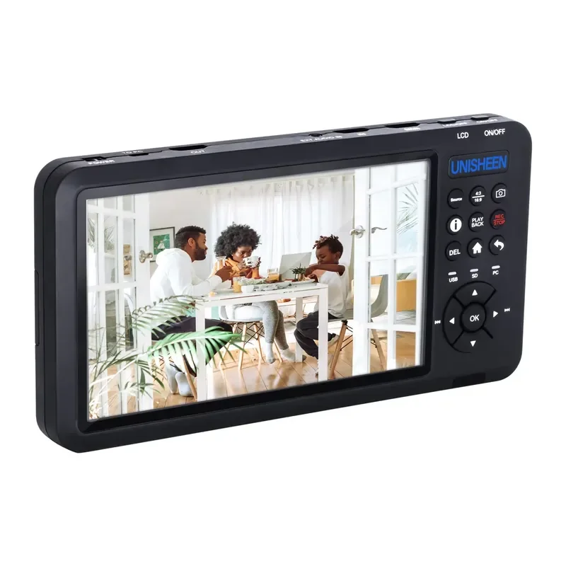 2026 Hot Sale Unisheen UR500A StandAlone UHD Recording 1080p Switchable Screen VGA DVI YPbPr Digital