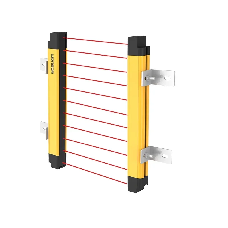 

15mm Resolution Infrared Area Light Curtain Sensor Hand protection Safety Non-blind area Safety Light Curtain SG-E3210N310P4S2