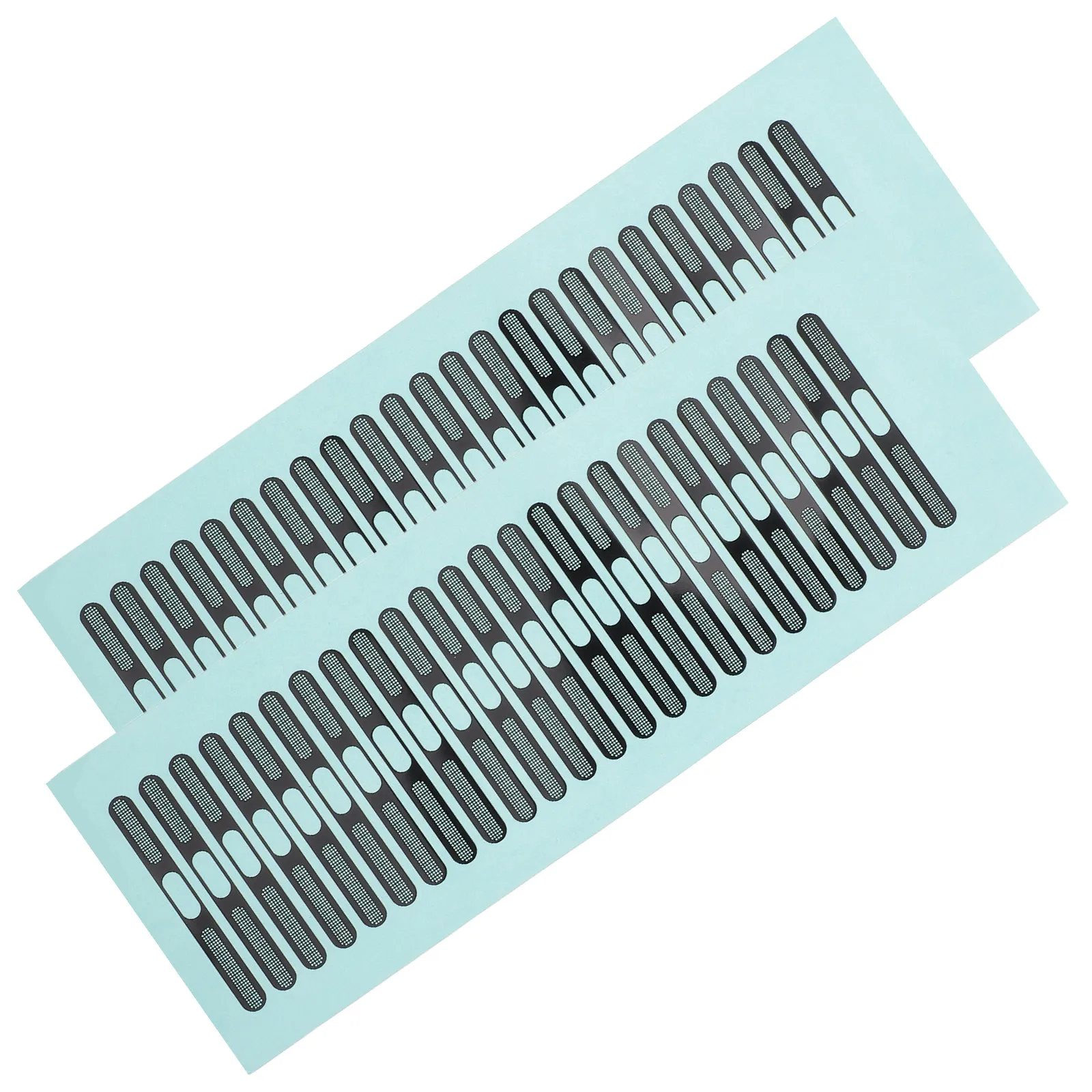 50Pcs Phone Speaker Mesh Dustproof Stickers Ultra-Thin Adhesive Dustproof Film Phone Speaker Guard Compatible with Iphone12 13