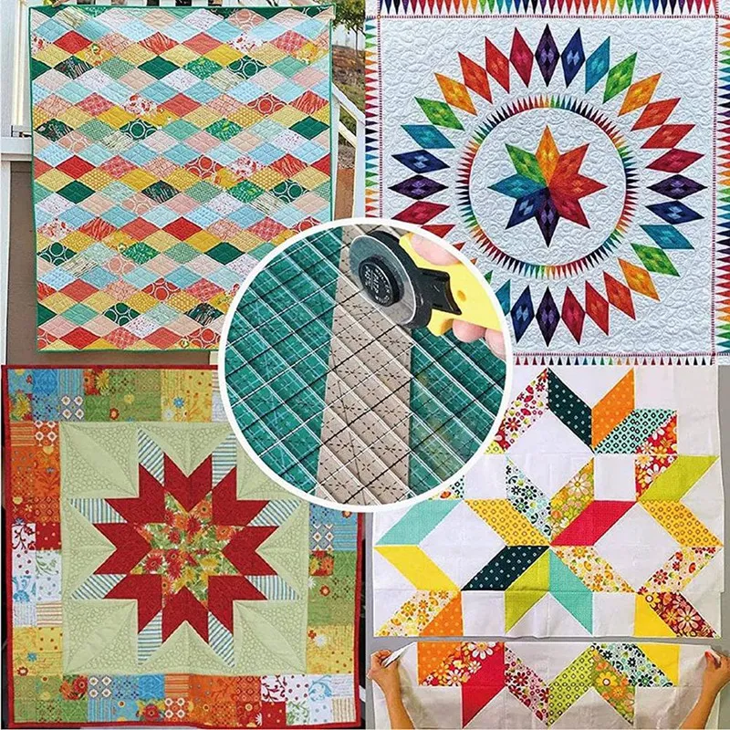 Näh lineal Stoff Schneid lineal Quilten liefert Werkzeuge Näh zubehör Stoffs ch neider Patchwork Vorlage DIY