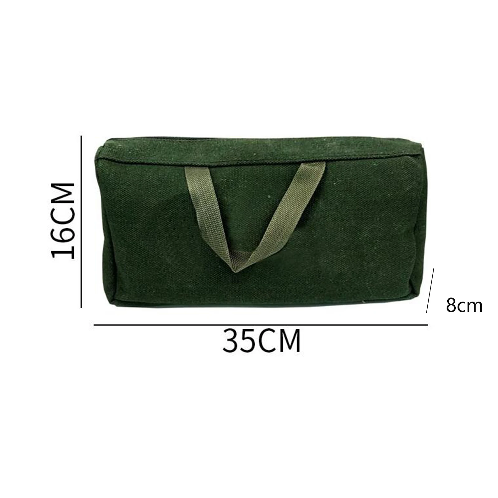 Durable Thick Canvas Pouch Tool Bag Case Multi Portable Storage Organizer Instrument Case for Home Gadgets Electrical Tool