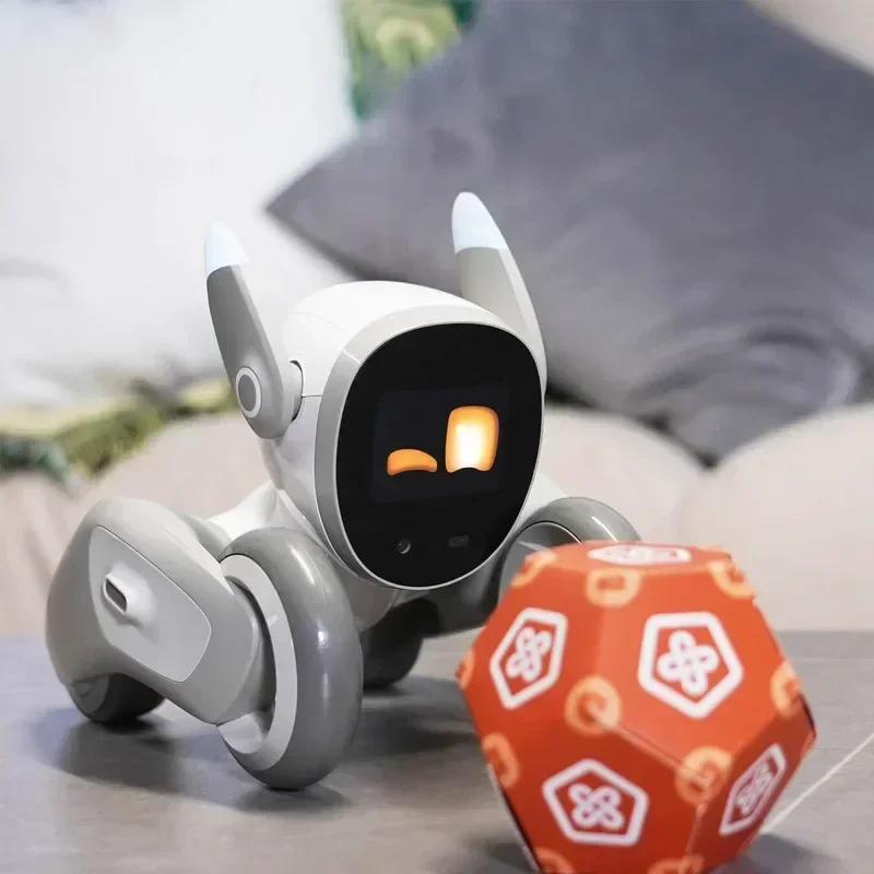 Loona Luna-Robot coule pour chien, animal de compagnie virtuel, puzzle Ai émotionnel intelligent, accessoire électronique de bureau, original