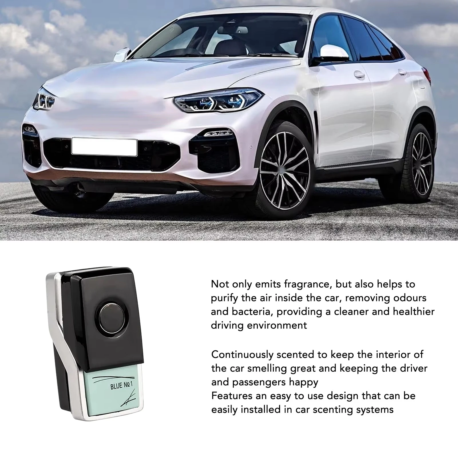 Car Air Freshener Refill Long Lasting Purification Car Perfume Diffuser For 5 Series G30 G31 2016 to 2023 Car Perfume