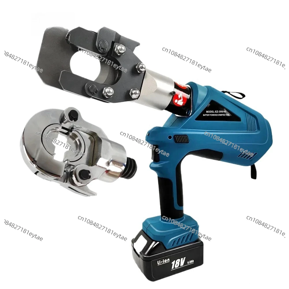 EZ-400 with EZ-85C Scissors 2-in-1 Cable Hydraulic Cutting tool and Crimping Tool battery press tool Cutter 300mm and Crimper