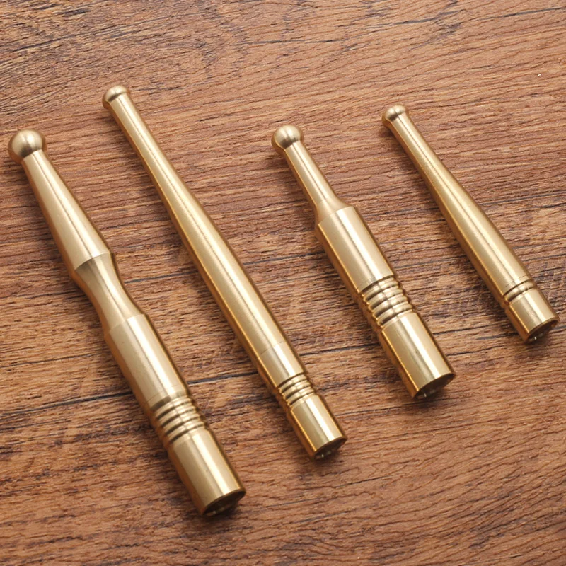 Brass Mouthpiece Coarse, Medium and Fine Three Use Rod Filter Cycle Can Be Cleaned Type Cigarette Mouthpiece