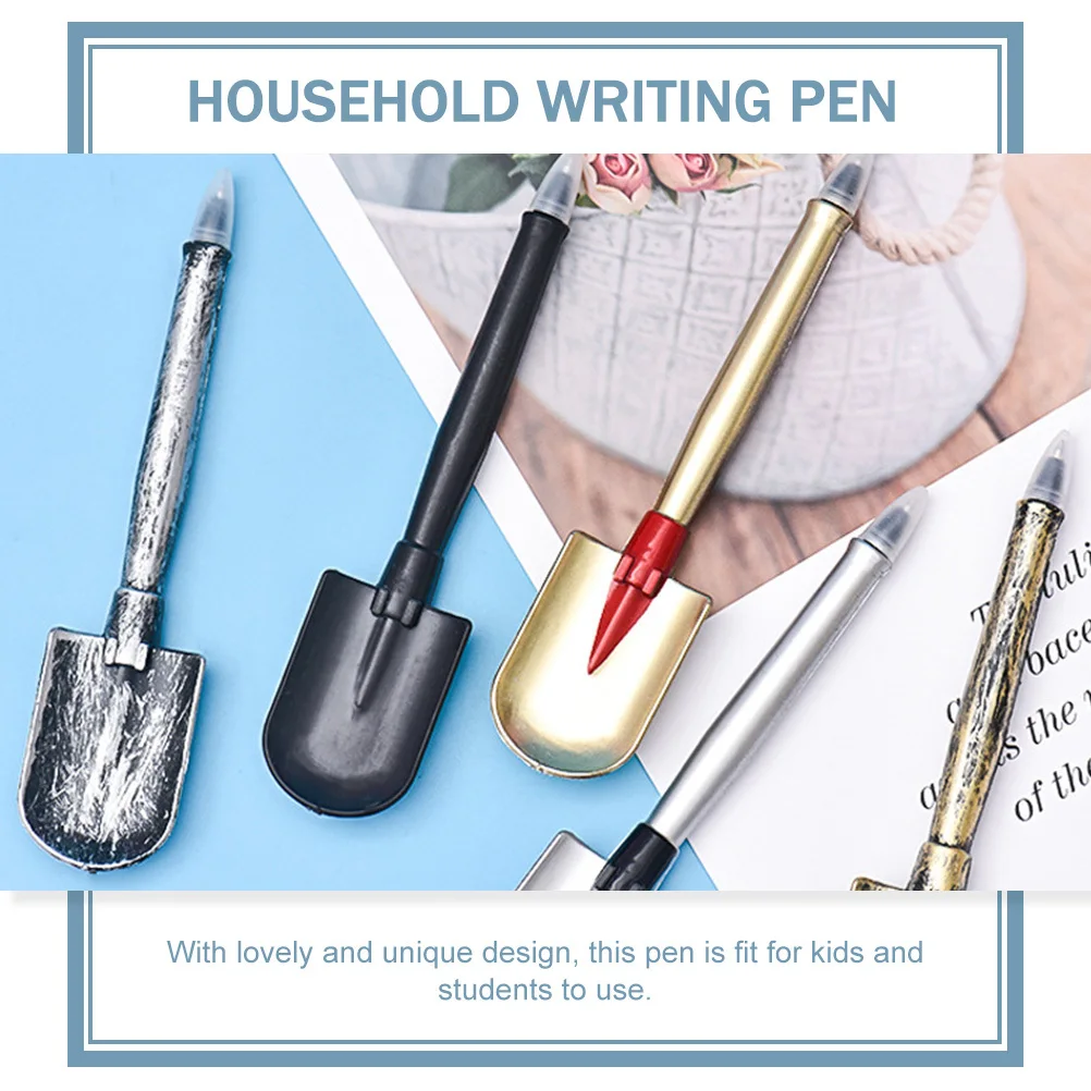 

4pcs Decorative Ballpoint Multi-Function Student Portable Writing Pens School Supplies Fun Pens For Household Lightweight
