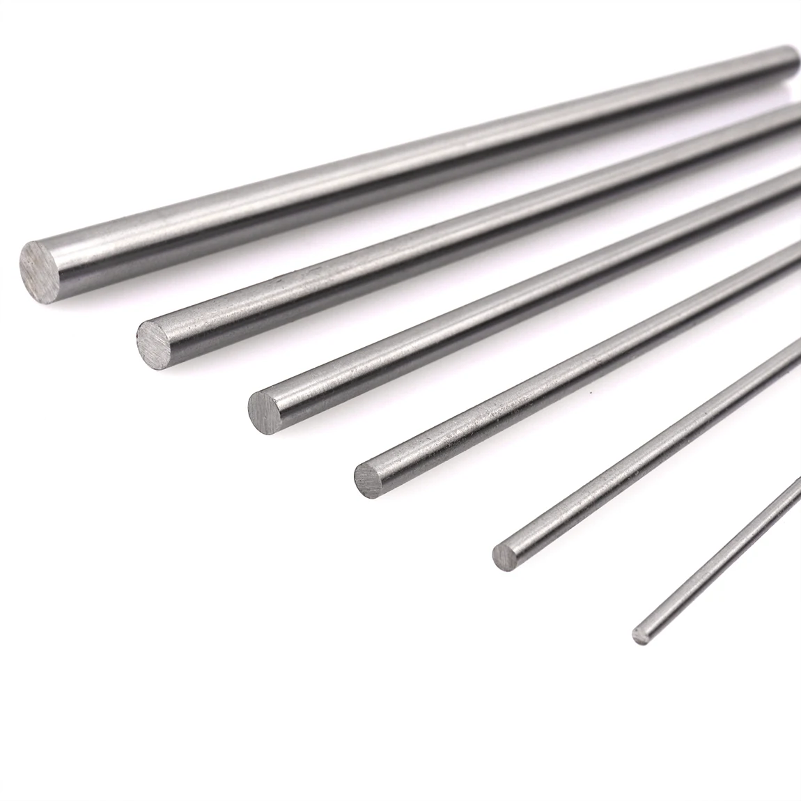 5Pcs/set High Speed Steel Solid Round Rod 2mm 3mm 4mm 5mm 6mm 8mm linear shaft metric round rod Length 200mm