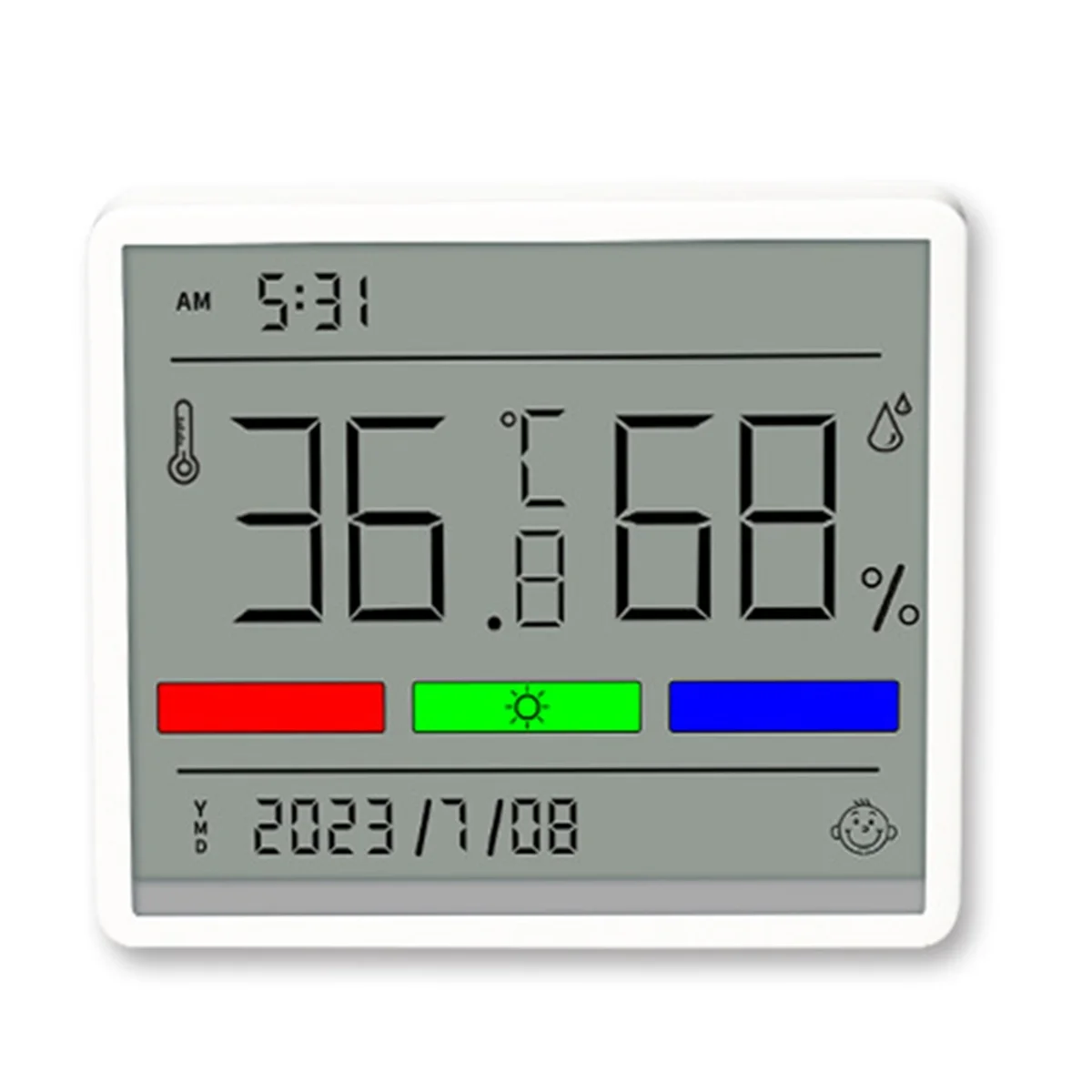 Bluetooth Digital Thermometer LCD Hygrometer Indoor Room Electronic Temperature Humidity Meter Sensor Gauge Weather