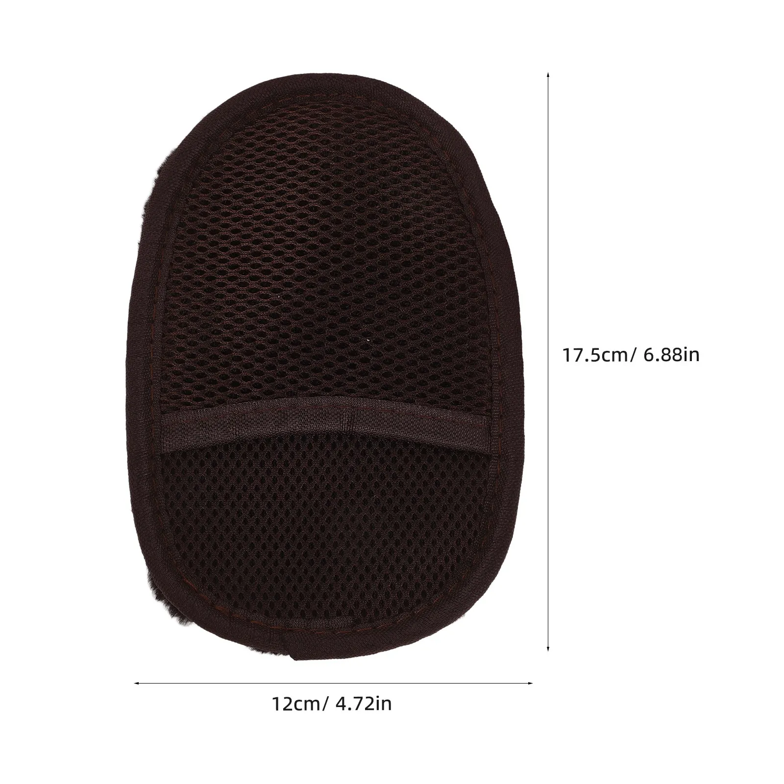 Shoe Polishing Mitt Faux PU Bag Cleaning Gloves High Density Soft Shoe Shine Cloth Car Wax Pads Scratch Free - view 5