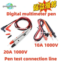 Universal Multimeter Probe 20A 1000V Probe Test Lead Digital Multimeter Pointer Multimeter Tester Lead Probe Wire Pen Cable