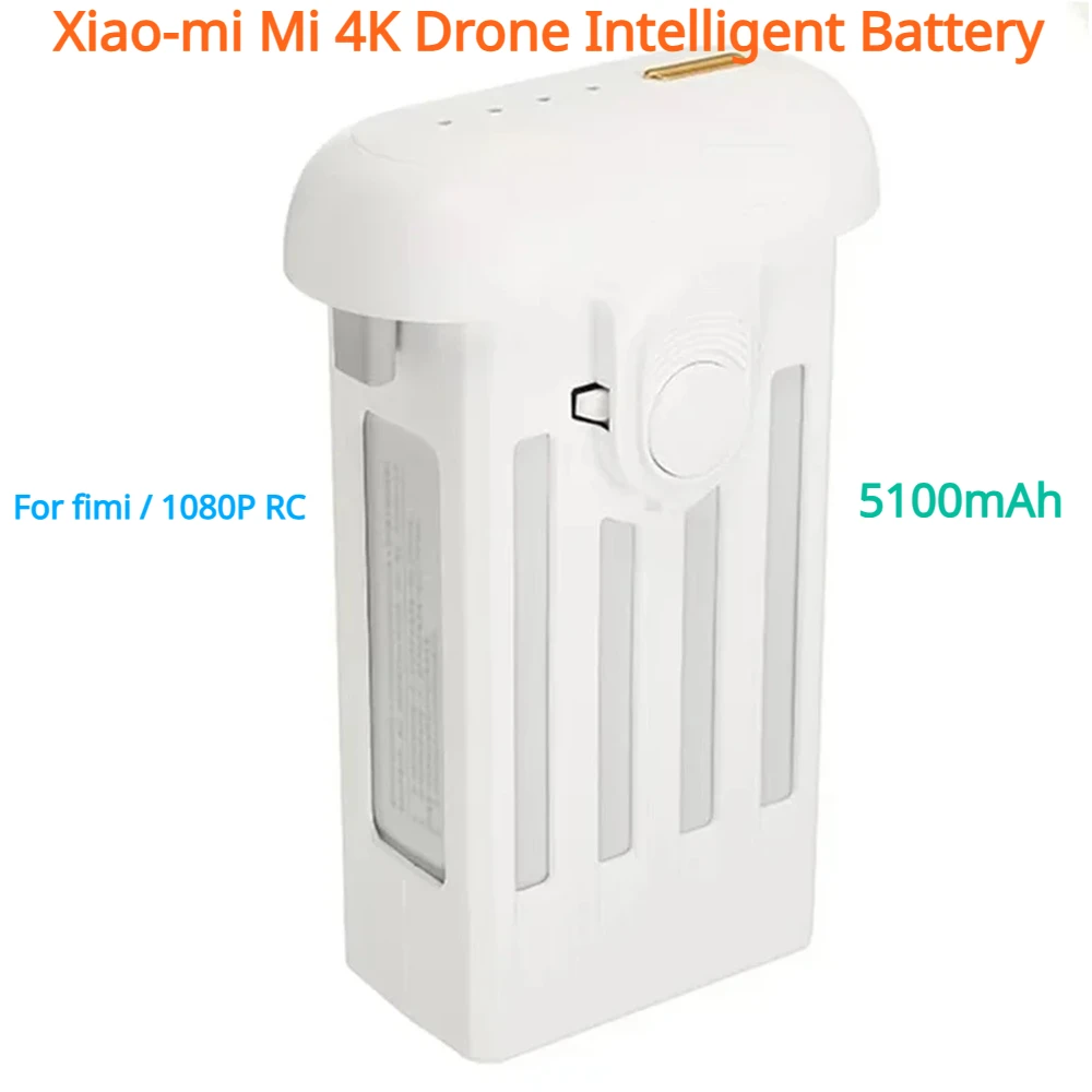 Per fimi / 1080P RC con bottone grigio bianco oro In stock 100% originale Xiao-mi Mi 4K Drone batteria intelligente 5100mAh