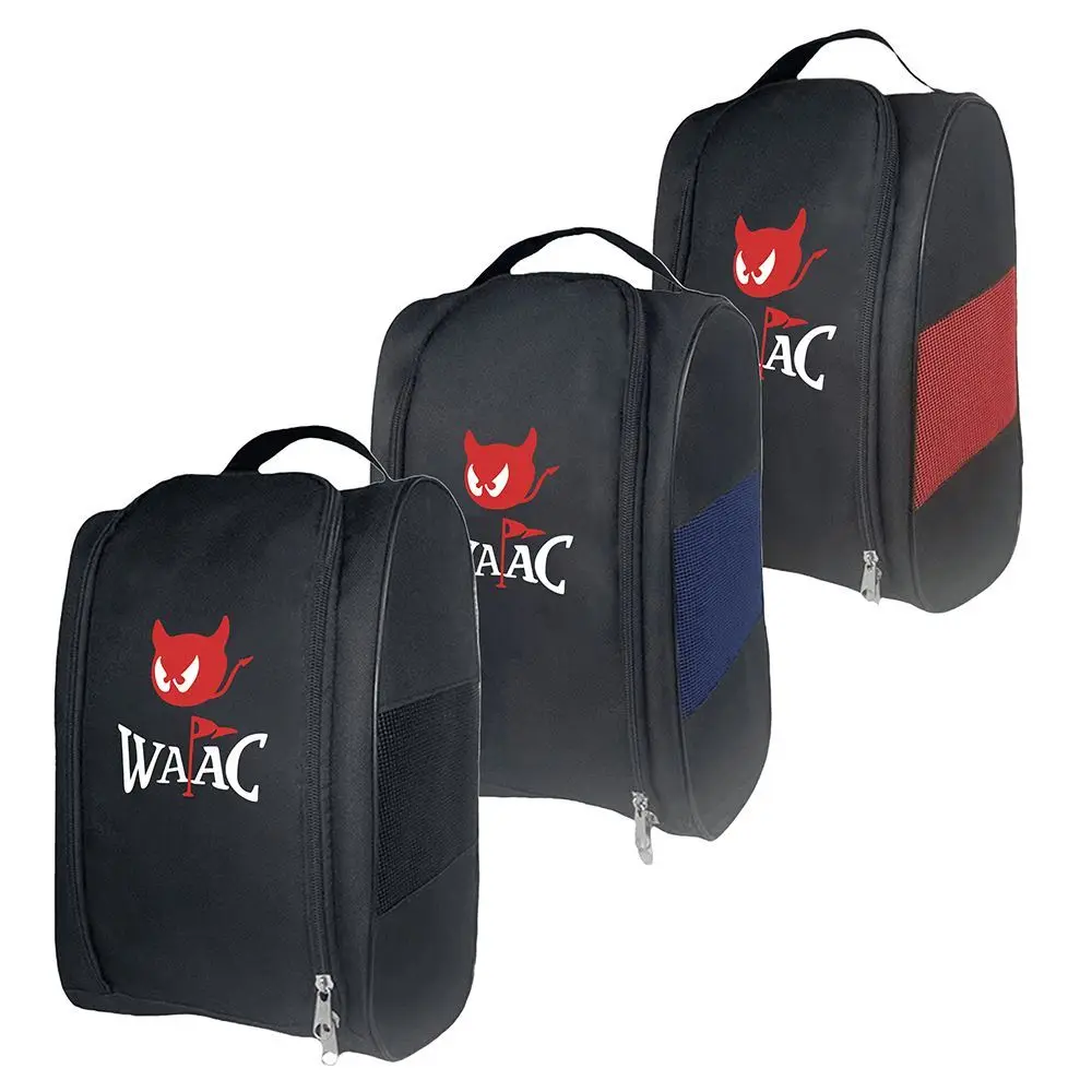 

Golf Shoe Bag with Divided Compartments for Dust Protection and Breathability Versatile Storage Portable Handheld Shoe Bag