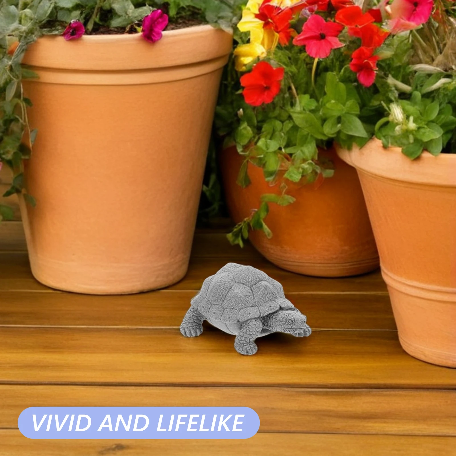 

Small Decoration Micro Landscape Ornament Powder Mini Turtle Figurine for Garden