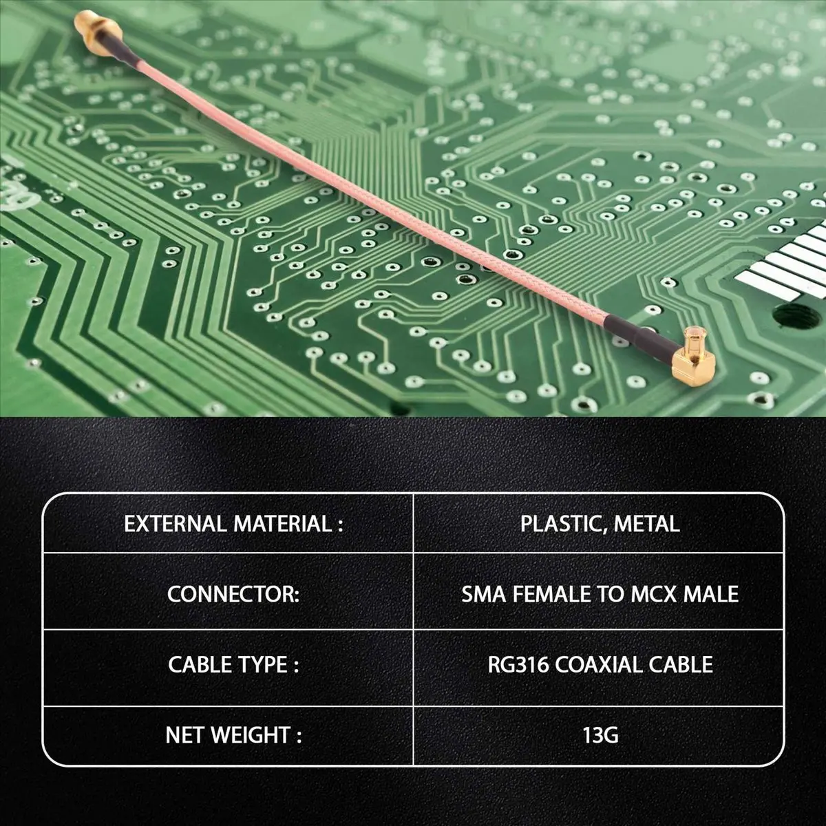 A45U Mcx Male To Sm… - image