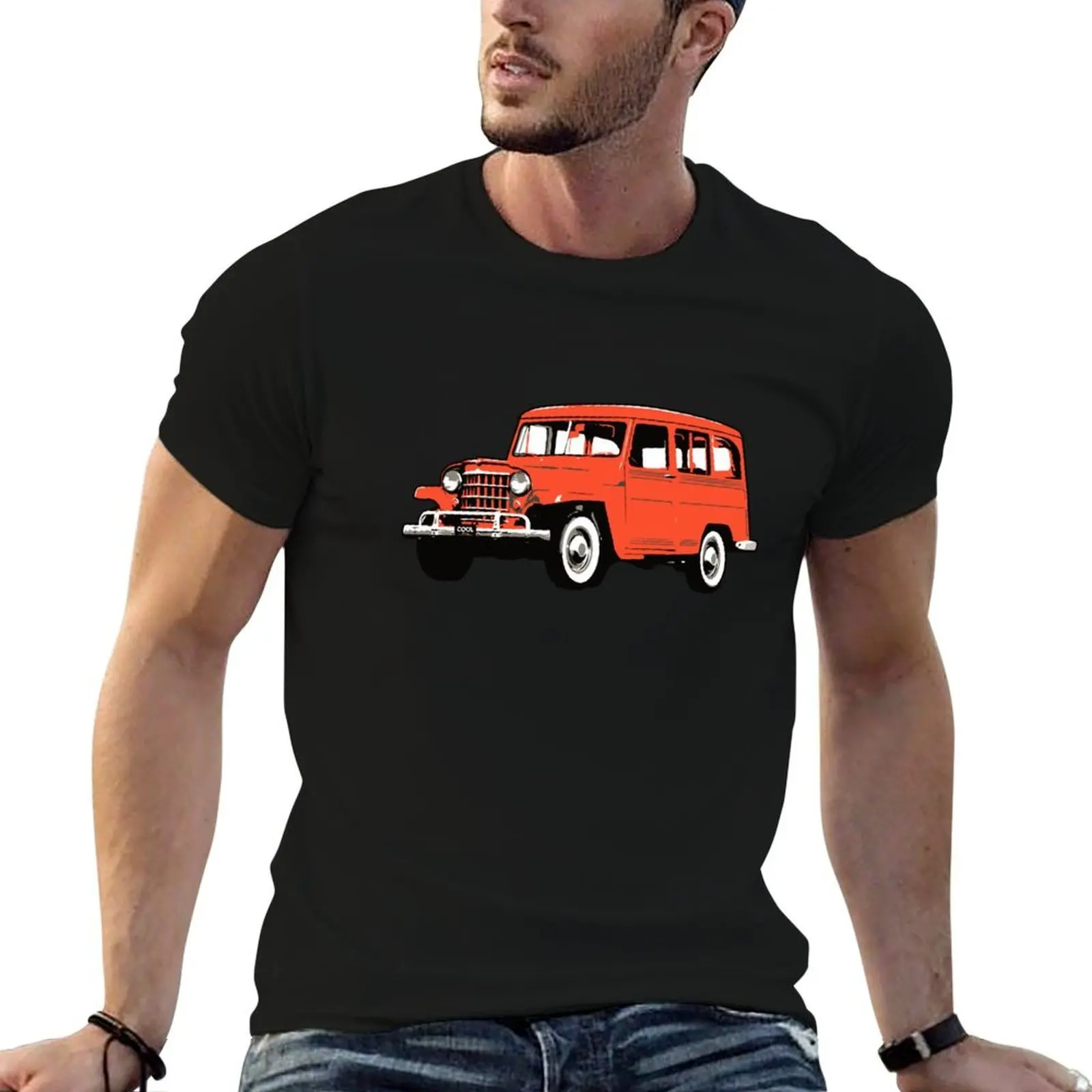 

Vintage Station Wagon T-Shirt mens graphic t shirts t shirt man plain T-Shirt