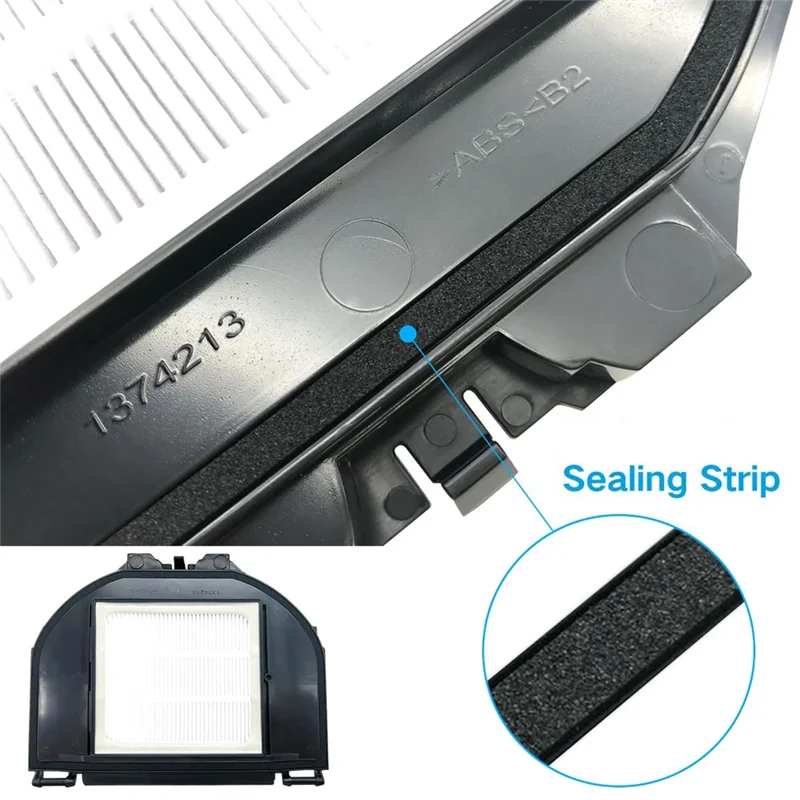 Filtros Hepa de vacío, Cepillo Lateral para Shark RV2310/RV2310AE, piezas de repuesto de Robot lavables