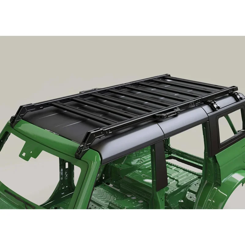 4X4 Manufacturing Top Mounting Platform CNC Precision Engraving Baggage Cer Roof Rack For Bronco